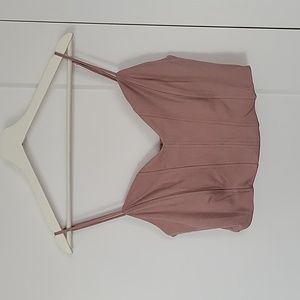 Corset Style Cropped Cami
